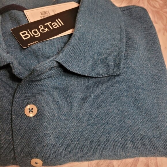 St. John's Bay Men's Polo Shirt XXLT - Picture 4 of 4